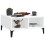 Berkfield Coffee Table White 60x60x30 cm Engineered Wood 5
