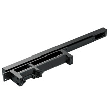 Heavy Duty Hidden Door Closer Adjustable Hydraulic Speed Fully Concealed Invisible Design for Home Office