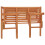 Berkfield Foldable Garden Bench 120 cm Solid Eucalyptus Wood 6