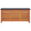 Berkfield Garden Storage Box 117x50x55 cm Solid Eucalyptus Wood 3