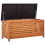 Berkfield Garden Storage Box 117x50x55 cm Solid Eucalyptus Wood 4