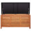 Berkfield Garden Storage Box 117x50x55 cm Solid Eucalyptus Wood 5