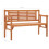 Berkfield Foldable Garden Bench 120 cm Solid Eucalyptus Wood 9