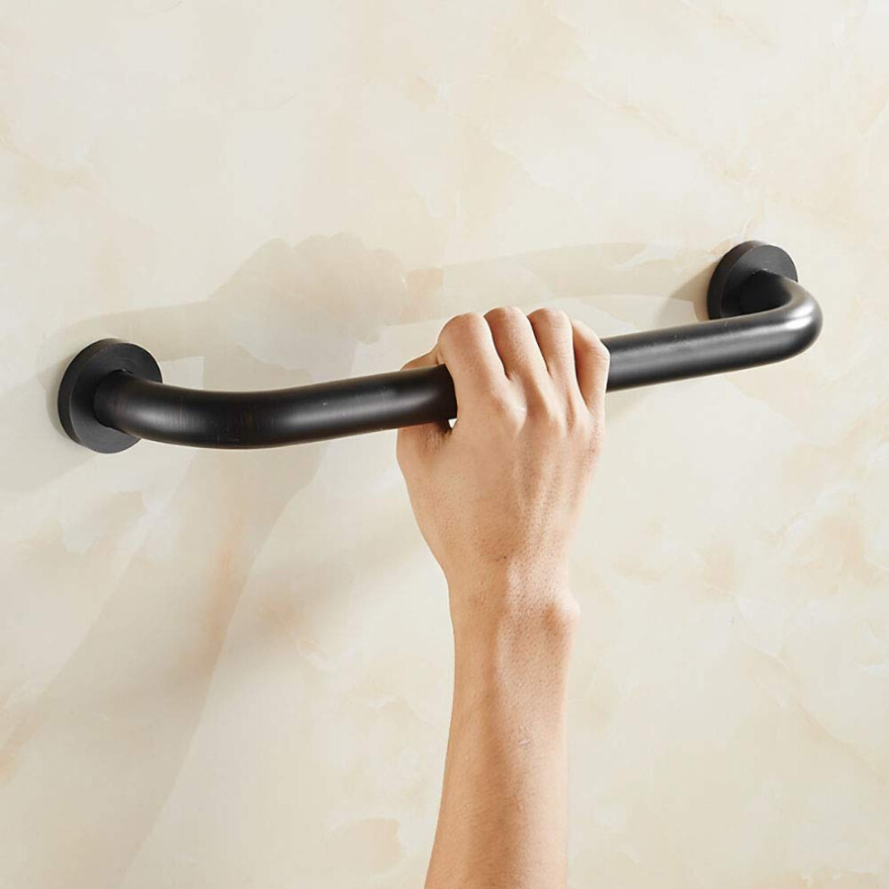 Bathroom Grab Bar Copper Safety Handrail for Elderly and Disabled, NonâSlip Balance Assist Grip, Multiple Finish Options