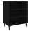 Berkfield Sideboard Black 57x35x70 cm Engineered Wood 2