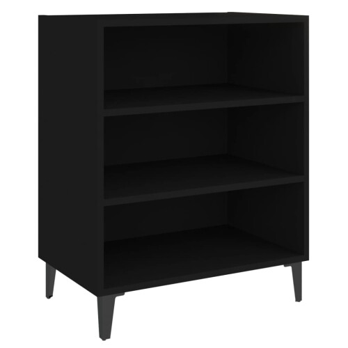 Berkfield Sideboard Black 57x35x70 cm Engineered Wood 1