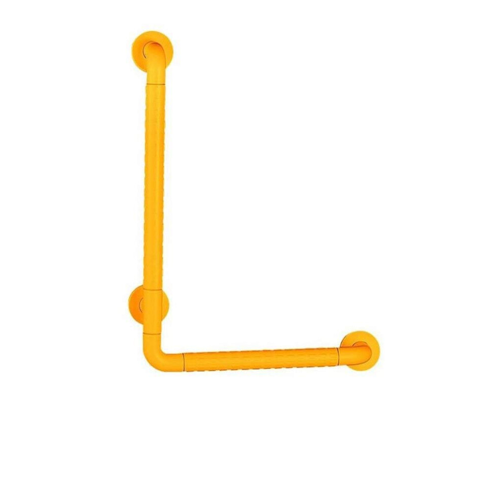 Yellow Adjustable Bathroom Grab Bar 50Â70 Cm Bathtub Safety Rail With Ergonomic Grip And Stable Support
