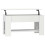 Berkfield Coffee Table White 101x49x52 cm Engineered Wood 2