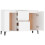 Berkfield Sideboard White 102x35x70 cm Engineered Wood 4