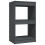 Berkfield Book Cabinet Grey 40x30x71.5 cm Solid Pinewood 2