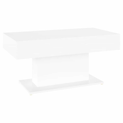 Berkfield Coffee Table White 96x50x45 cm Engineered Wood 1