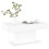 Berkfield Coffee Table White 96x50x45 cm Engineered Wood 3