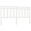 Berkfield Bed Headboard White 186x4x100 cm Solid Wood Pine 2