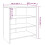 Berkfield Sideboard White 70x40.5x75 cm Engineered Wood 7