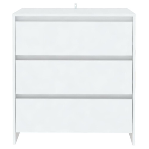 Berkfield Sideboard White 70x41x75 cm Engineered Wood 2
