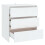 Berkfield Sideboard White 70x41x75 cm Engineered Wood 5
