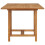 Berkfield Extending Garden Table (110-160)x80x75cm Solid Teak Wood 6