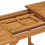 Berkfield Extending Garden Table (110-160)x80x75cm Solid Teak Wood 7