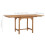 Berkfield Extending Garden Table (110-160)x80x75cm Solid Teak Wood 9