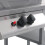 Berkfield Gas BBQ Grill with 3-layer Side Table Black and Silver 6
