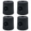 Berkfield Gazebo Weights 4 pcs PE Black 3