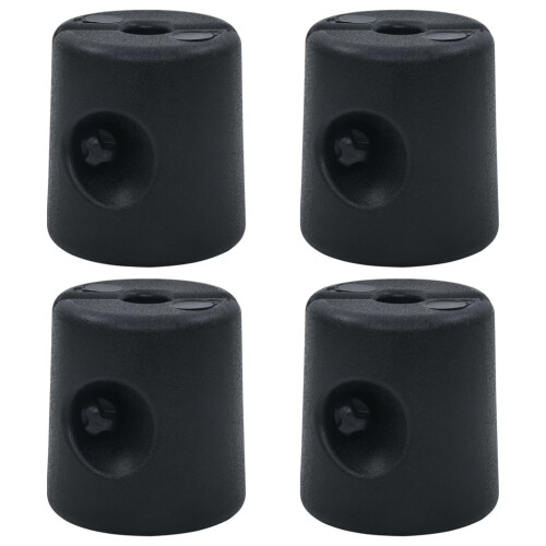 Berkfield Gazebo Weights 4 pcs PE Black 2