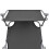 Berkfield Folding Sun Lounger with Canopy Grey Aluminium 6