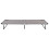Berkfield Folding Sun Lounger Grey Steel 2