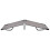Berkfield Folding Sun Lounger Grey Steel 3