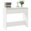 Berkfield Console Table White 89x41x76.5 cm Steel 4