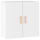 Berkfield Wall Cabinet White 60x30x60 cm Engineered Wood 2
