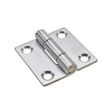 75x75 Stainless Steel Door Hinge, Heavy Duty Industrial Equipment Door Support, Smooth Bearing, Corrosion Resistant
