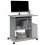Berkfield Computer Desk Grey Sonoma 80x50x75 cm Engineered Wood 4