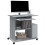Berkfield Computer Desk Grey Sonoma 80x50x75 cm Engineered Wood 5