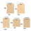 Drawing Clipboard Wooden Sketching Board with Metal-45X60cm 4