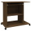 Berkfield Computer Desk Brown Oak 80x50x75 cm Engineered Wood 2