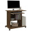 Berkfield Computer Desk Brown Oak 80x50x75 cm Engineered Wood 5