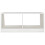 Berkfield Coffee Table White 75x50x33.5 cm Solid Pinewood 5