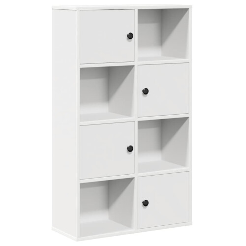 Berkfield Bookcase White 60x24x101.5 cm Engineered Wood 1