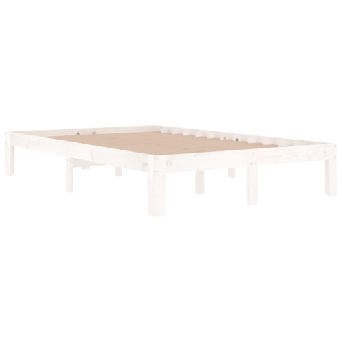Berkfield Bed Frame without Mattress White 120x190cm Small Double 2