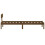 Berkfield Bed Frame without Mattress Honey Brown Solid Wood Pine Single 5