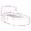 Berkfield Bed Frame without Mattress Honey Brown Solid Wood Pine Single 9