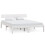 Berkfield Bed Frame without Mattress White Solid Wood Small Double 2