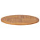 Berkfield Table Top Solid Teak Wood Round 2.5 cm 80 cm 4