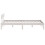 Berkfield Bed Frame without Mattress White Solid Wood Small Double 5