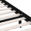 Berkfield Bed Frame without Mattress Black Solid Wood Pine Single 6