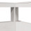 Berkfield Bookcase Headboard L-Shaped White 80 cm Solid Wood Pine 7