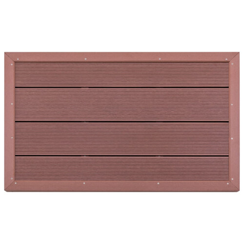 Berkfield Floor Element for Solar Shower Brown 101x63x55 cm WPC 2