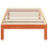 Berkfield Bed Frame without Mattress Wax Brown 90x200 cm Solid Wood Pine 5