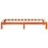 Berkfield Bed Frame without Mattress Wax Brown 90x200 cm Solid Wood Pine 6